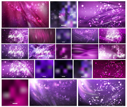 Unleash Creativity with Dark Purple Blurred Background Vectors