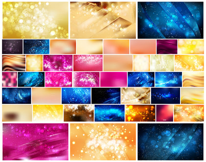 The Ultimate Collection of Blur Vector Designs on Plain Backgrounds