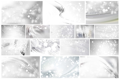 Light Grey Blur Abstract Background: A Vector Art Collection