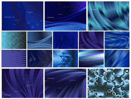 A Dynamic Showcase of 10+ Dark Blue Gradient Designs