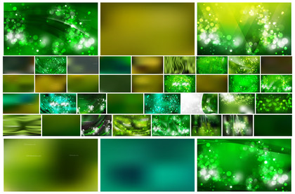 A Dazzling Spectrum of Abstract Dark Green Background Designs