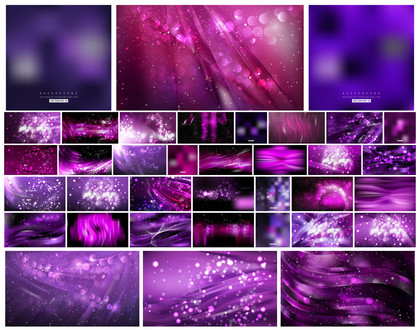Dive into the Wondrous World of Purple Blur Designs