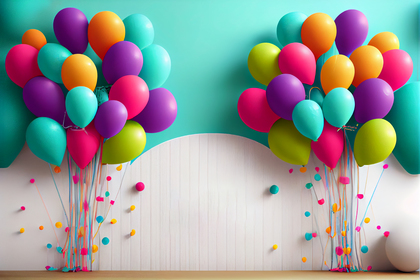 Colorful Birthday Background