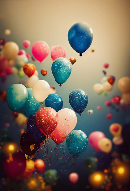 Balloons Background