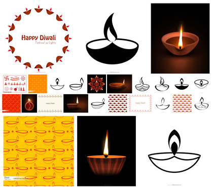 Illuminate Diwali with 26 Captivating Diwali Diya Designs: Free Vector Images