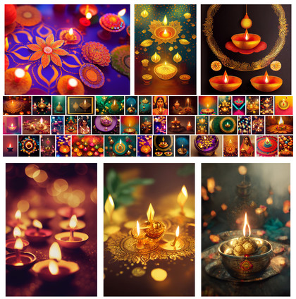 50 Breathtaking Diwali Diya Backgrounds: A Radiant Gift for Your Festive Creativity