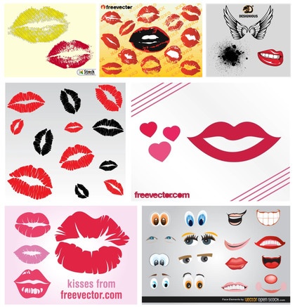 Pucker Up: 7 Free Vector Lip Designs for Your Creative Projects