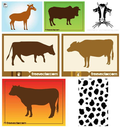 Moo-tiful Creations: 7 Free Cow Vector Designs for Your Projects