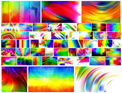 Chroma Dreams: Unveiling 50 Striking Free Rainbow Background