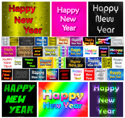 Radiant Beginnings: 44 Free Happy New Year Backgrounds for Joyful Celebrations