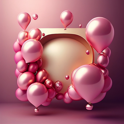 Pink Birthday Background Image