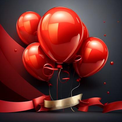 Free Download Red Birthday Background