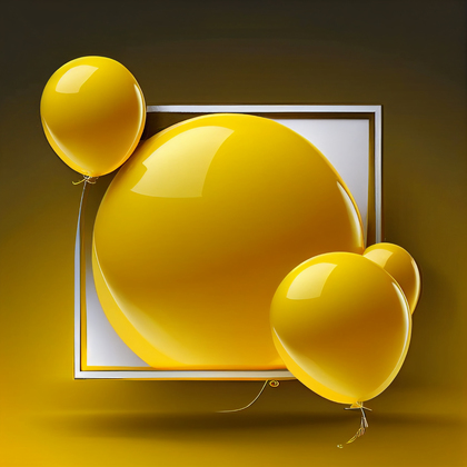 Yellow Birthday Card Background Image