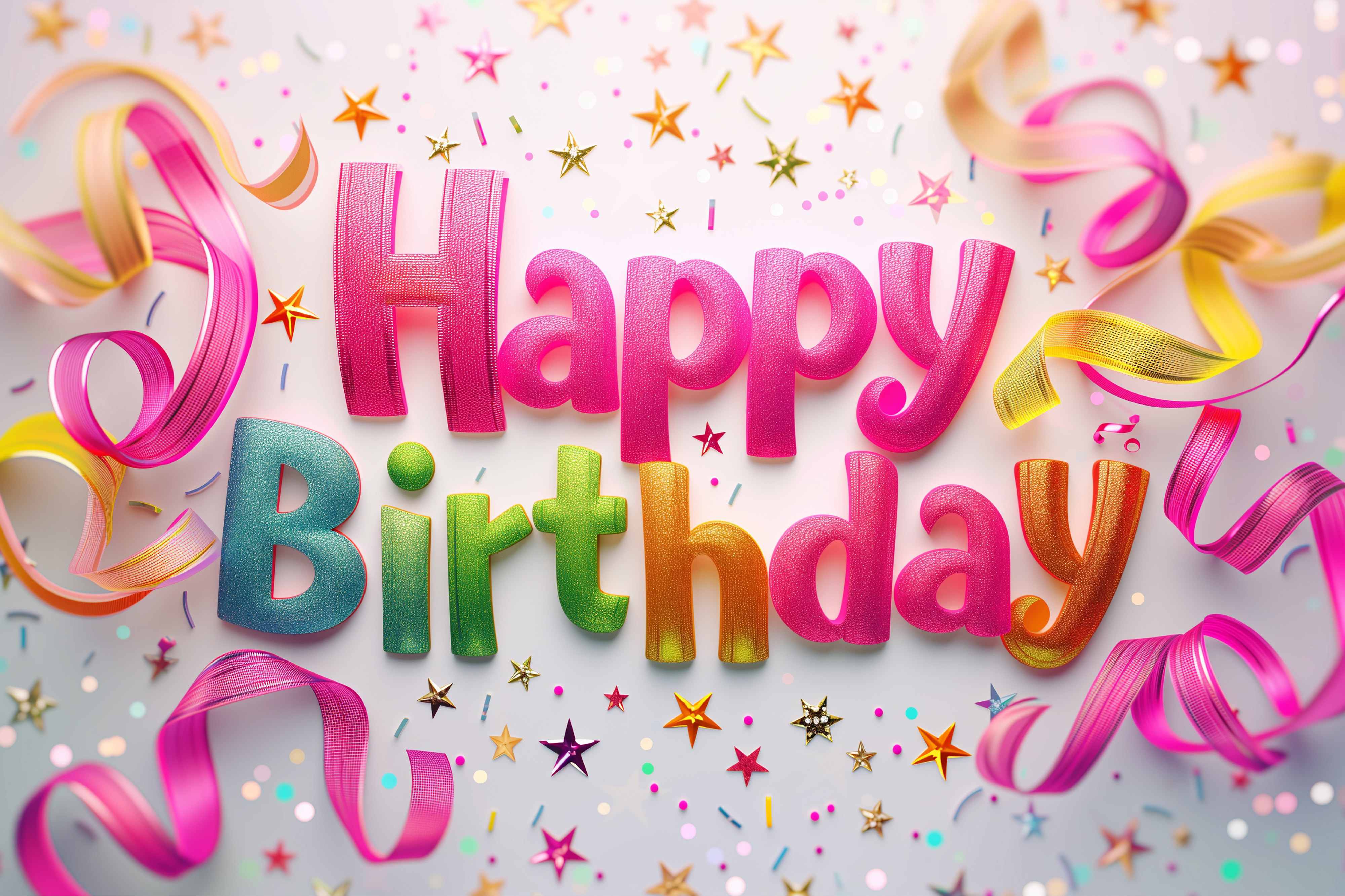 Happy Birthday Card Background Image