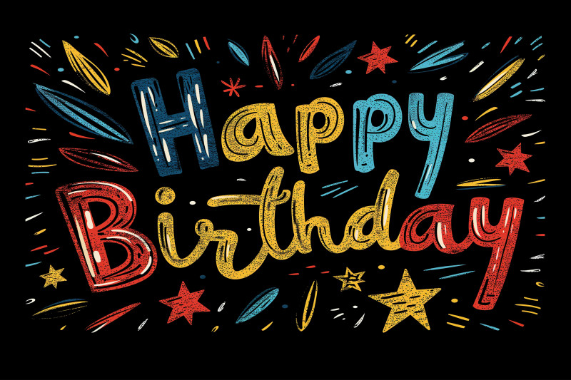 Happy Birthday Card Background Image