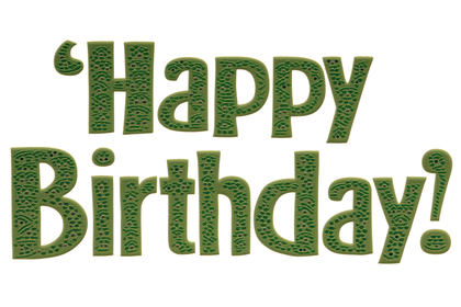 Happy Birthday Typography
