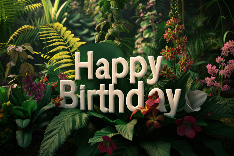 Nature Happy Birthday