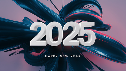 Creative 2025 New Year Image Design