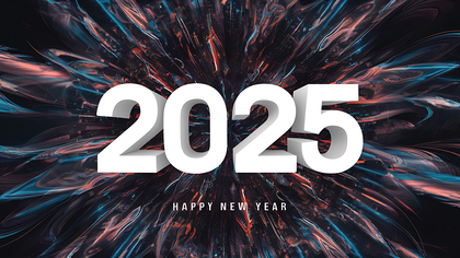 Elegant 2025 New Year Image Design