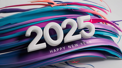 Festive 2025 New Year Card Design to Enjoy
