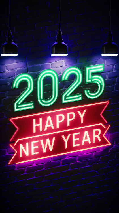 2025 New Year Graphics Modern, Festive, and Creative