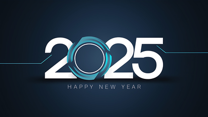 Creative 2025 New Year Card Graphics for You