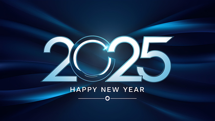 Chic 2025 New Year Card Graphics to Celebrate