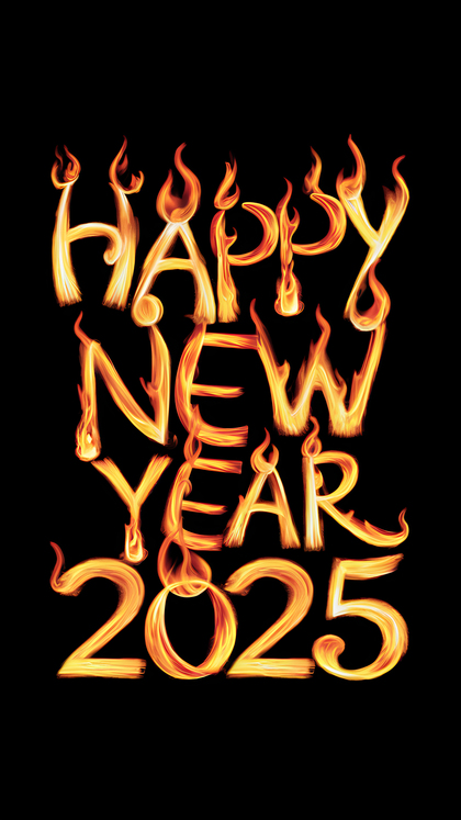 Festive 2025 New Year Image