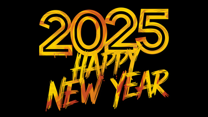 Joyful 2025 New Year Background for Festive Fun
