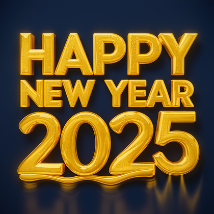 Creative 2025 New Year Background for Festive Cheer