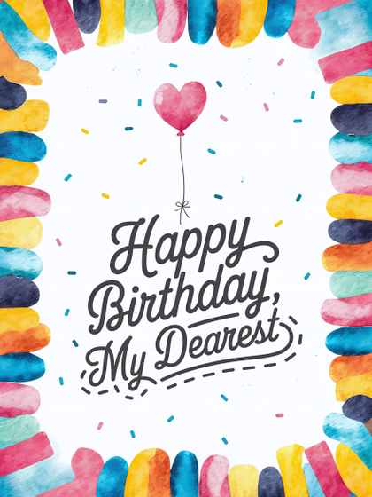 Free Watercolor Birthday Cake with Happy Birthday Greeting Free Watercolor Birthday Cake with Happy Birthday Greeting