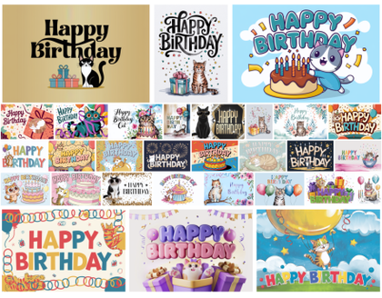 Celebrate Your Feline Friend with 30 Purr-fectly Adorable Happy Birthday Cat Designs!