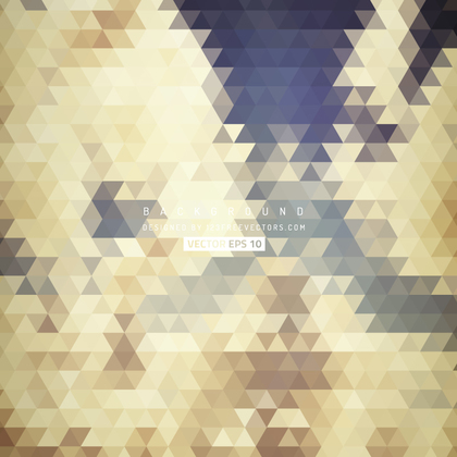 Beige Abstract Triangle Background Design