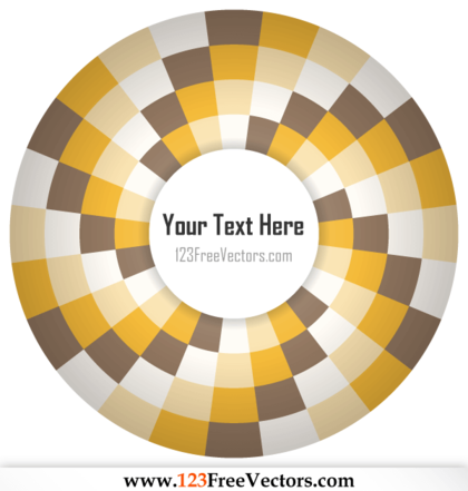 Op Art Illustration for Your Text