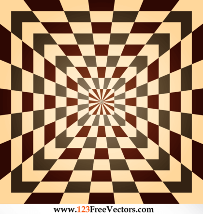 Optical Illusions Background Vector