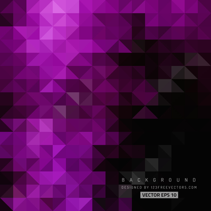 Purple Black Triangle Background