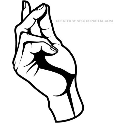 Finger Snap Vector Image