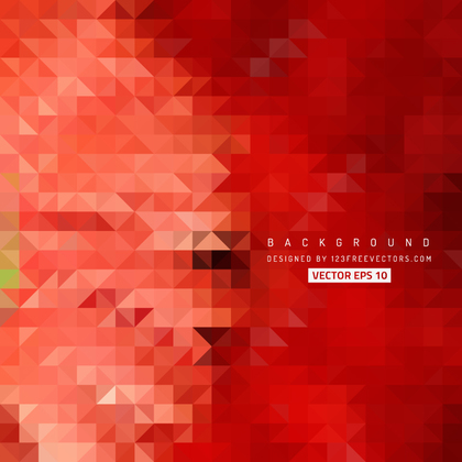 Red Abstract Triangle Background Illustrator