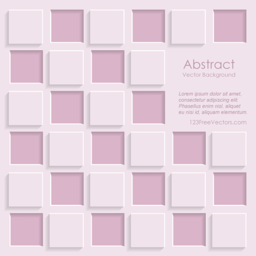 Paper Square Banner Background Template