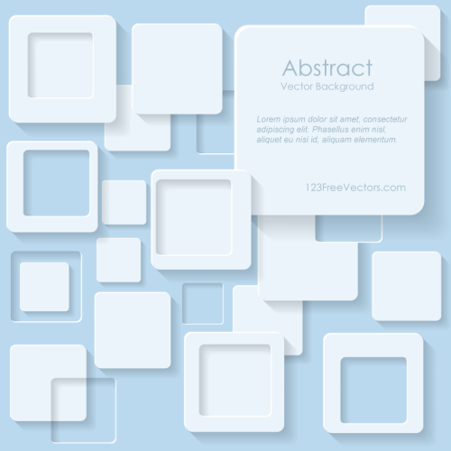 Paper Square Banner Background Vector Download