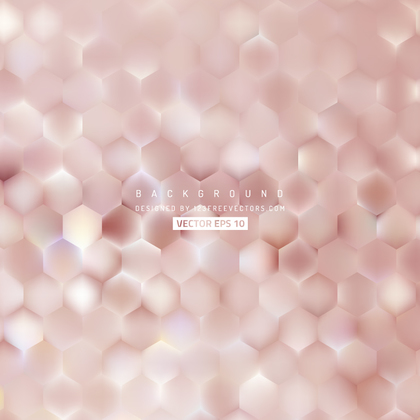 Light Color Hexagon Background Pattern