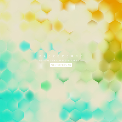 Abstract Light Color Hexagon Pattern Background Design