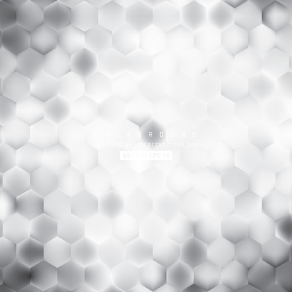 Light Gray Hexagon Geometric Background