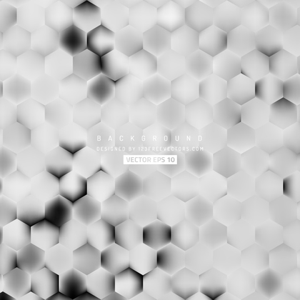 Gray Hexagon Background