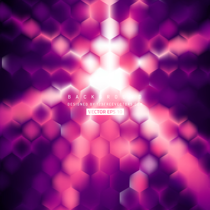 Dark Pink Hexagon Pattern Background Design