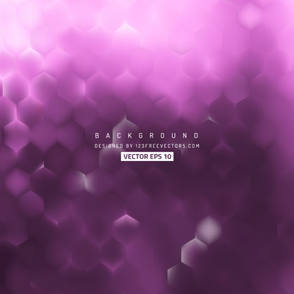 Abstract Purple Hexagon Background
