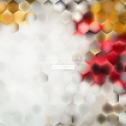 Abstract Hexagon Background Template