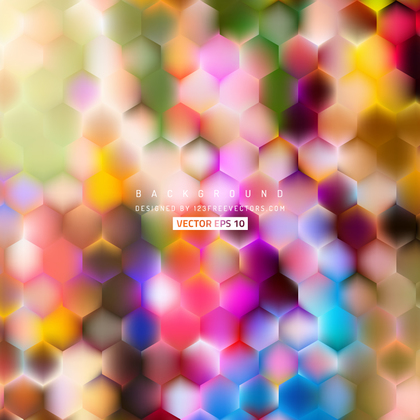 Abstract Hexagon Background Pattern