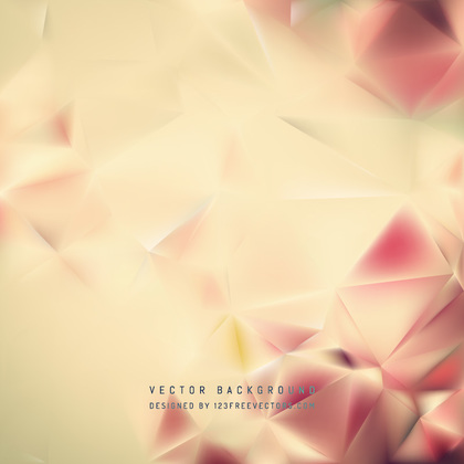 Abstract Beige Polygonal Background Design