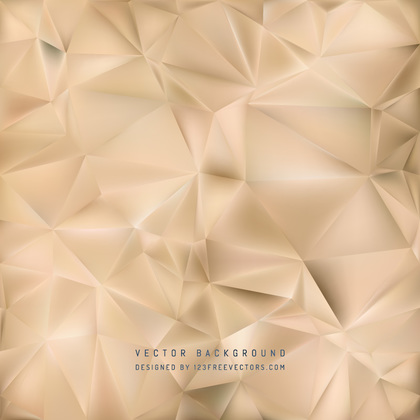 Abstract Brown Geometric Polygon Background
